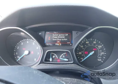 2016 Ford Focus Titanium from USA, damaged, VIN 1FADP3N23GL231613